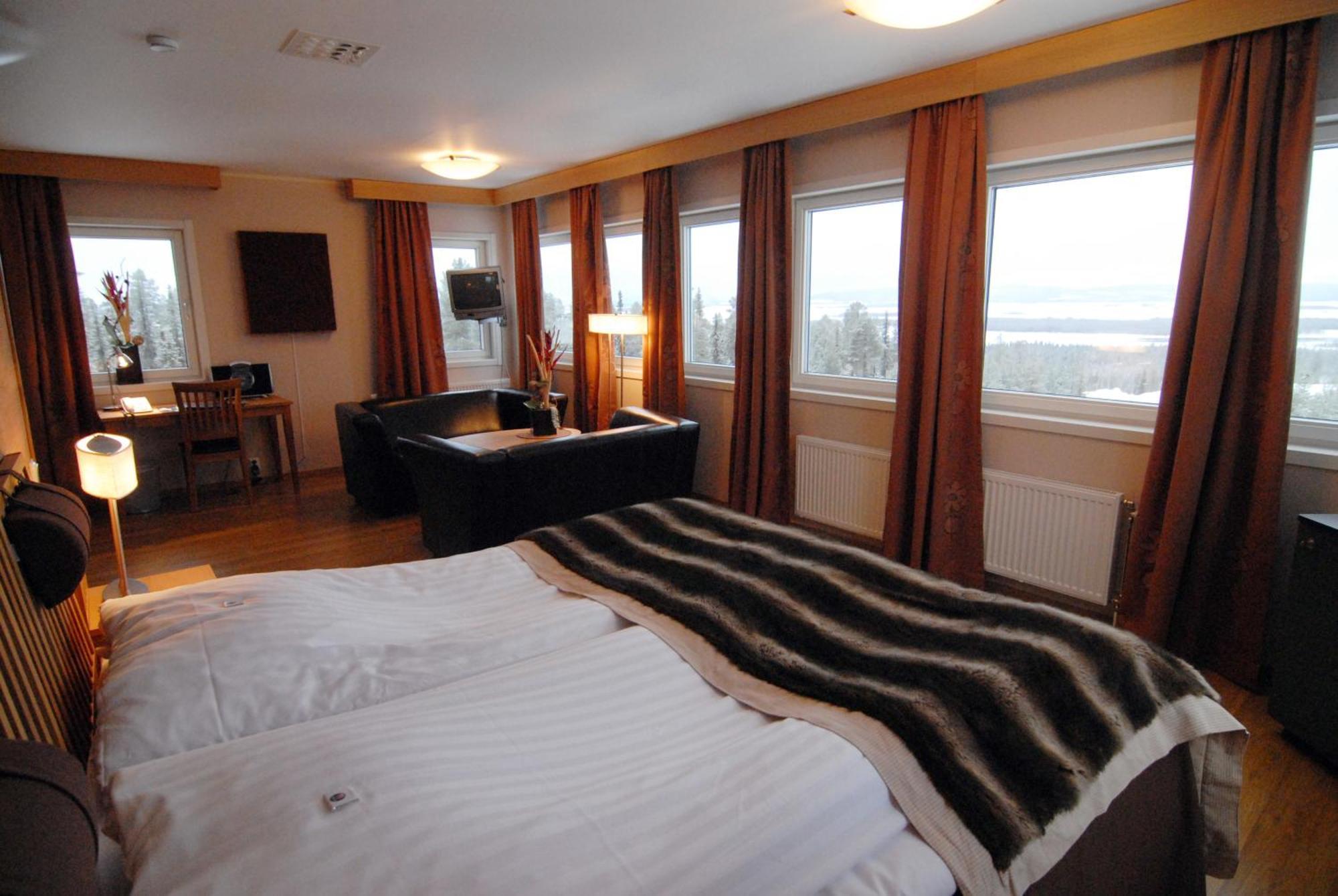 Hotell Silverhatten Arjeplog Oda fotoğraf